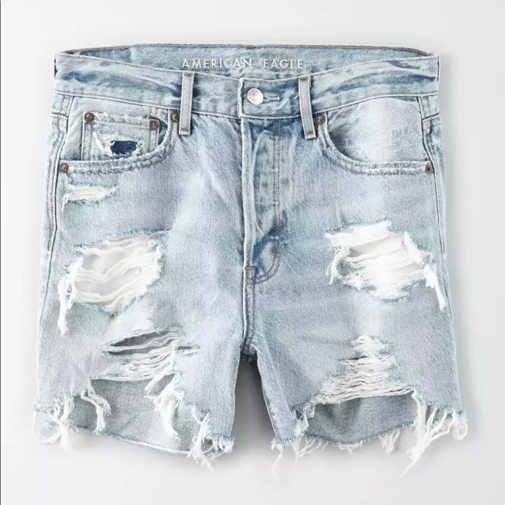 American Eagle 90s boyfriend denim shorts